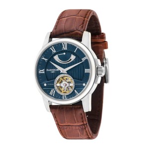 Thomas Earnshaw Gent's Flinders Automatic Watch with Genuine Leather Strap