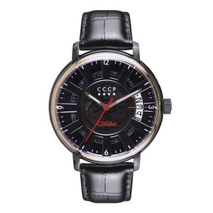 CCCP Gent's Heritage 1950 Slava Mechanical Automatic Watch with Genuine Leather Strap