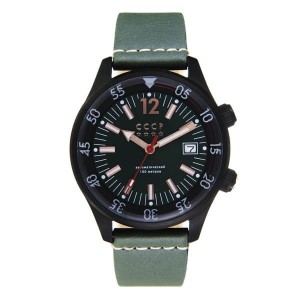 CCCP Gents Black Sea Automatic Watch with Genuine Leather Strap