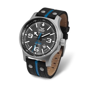 Vostok Europe Gent's Automatic Expedition N1 Watch with Genuine Leather Strap
