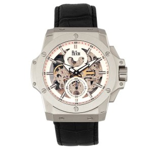 Reign Gent's Commodus Automatic Watch with Genuine Leather Strap
