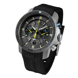 Vostok Europe Gent's Titanium Ekranoplan Watch with Silicone Strap