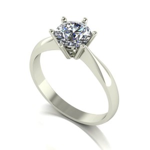 Moissanite 9ct Gold 1.00ct eq Finesse Solitaire Ring