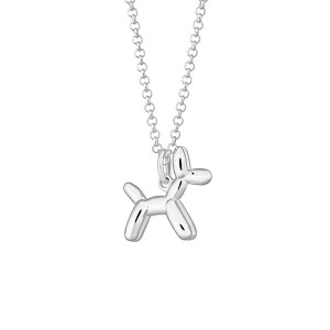 Lily Charmed Sterling Silver Balloon Dog