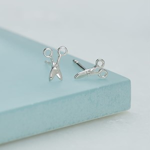 Lily Charmed Sterling Silver Scissors St