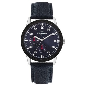 Ben Sherman Gent's Daltrey Sport with Genuine Leather Strap