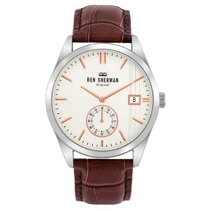 Ben Sherman Gent's Spitafields Heritage Watch with Genuine Leather Strap