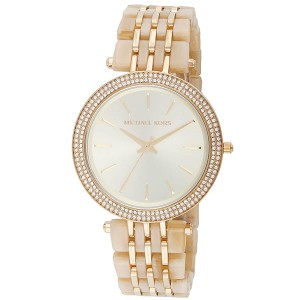 Michael Kors Ladies Gold Watch with Stainless Steel Bracelet