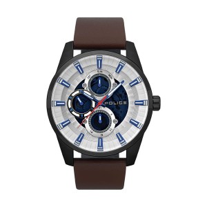 Police Gent's Stamford Watch with Genuine Leather Strap