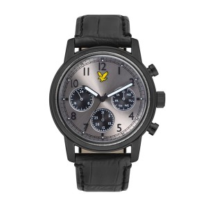 Lyle & Scott Gent's Command IP Watch with Genuine Leather Strap