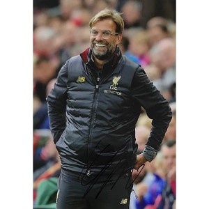 Jurgen Klopp Personally Signed Photo