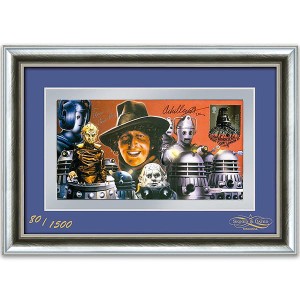 Dr Who Framed Daleks Collector's Signed Cover by Chris Achilleos