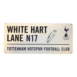 Tottenham Road Sign Personally Signed by Harry Kane