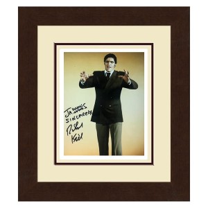 Richard Kiel as Jaws in James Bond Personally Signed Framed Photo