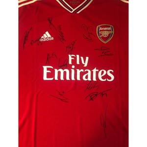 Arsenal FC Multi Signed Football Shirt