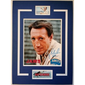 Rory Schneider in Jaws Personally Signed Framed Colour Photo