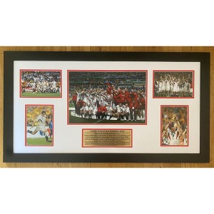 Rugby World Cup 2003 Unsigned England Montage