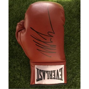 Iron Man Mike Tyson Personally Signed Boxing Glove