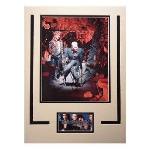 Kiefer Sutherland Mounted Photo & Personal Signature Display