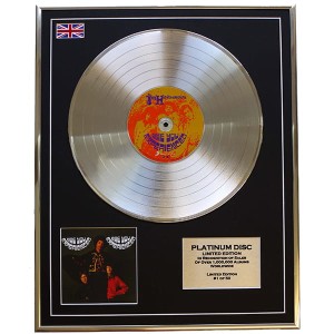 Jimi Hendrix Are You Experienced Framed Platinum CD Disc Limited Edition of 50 Only
