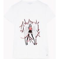 T-shirt z nadrukiem "Rock"