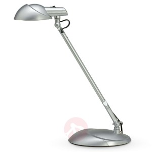 Lampa biurkowa LED STORM, srebrna