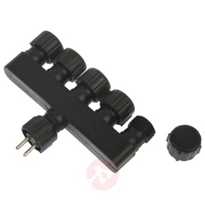 Wielokrotne rozdzielacze kablowe IP44 5 torowe