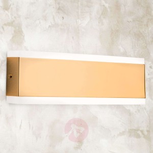 Garik - kinkiet LED ze złotym korpusem