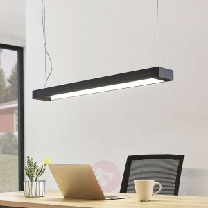 Arcchio Cuna lampa wisząca LED, czarna, 92 cm