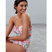 Womens Delphine One Piece Swimsuit - WHITE MEADOW