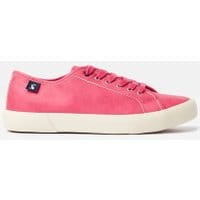 Womens Coast Pump Faux Leather Sneakers - PINK