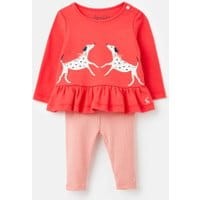 Baby Girls Olivia Applique Top and Legging Set 0-24 Months