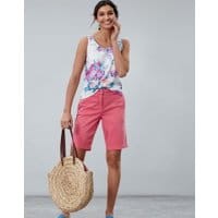 Womens Cruise Long Chino Shorts - PINK