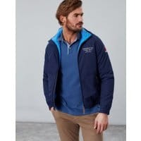 Womens Official Badminton Jacket - MARINE NAVY
