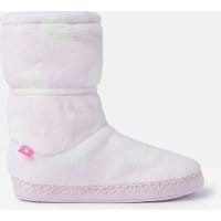 Girls Padabout Slipper Socks - PINK SPOT