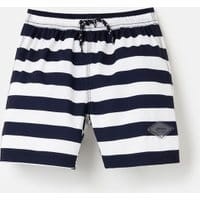 Boys Ocean Swim Shorts 1-12 Years - NAVY WHITE STRIPE