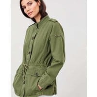 Womens Tamzin Army Jacket - KHAKI