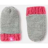 207247 Knitted Mittens - GREY MARL