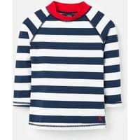 Boys Chase Rash Tank Top 1-12 Years - NAVY WHITE STRIPE