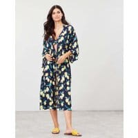 Womens Raylene Tie Waist Cover Up - LEMON TREE