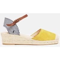 Womens Winnie Wedge Espadrille - NAVY STRIPE