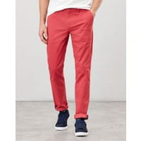 Mens Slim Fit Chino Pants - MEDIUM ROSE