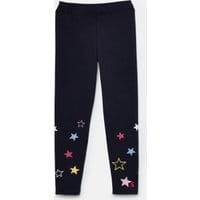 Girls Emilia Luxe Jersey Leggings 1-12 Years - NAVY