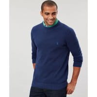 Mens Redmond Mini Waffle Sweater - BUCKINGHAM BLUE