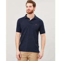 Mens Woody Classic Fit Polo Shirt - FRENCH NAVY