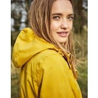 Womens Shoreside Waterproof A-Line Coat - ANTIQUE GOLD