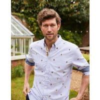 Mens Ballintoy Long Sleeve Classic Fit Printed Shirt