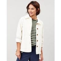 Alice Denim Jacket - WHITE
