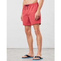 Mens Heston Printed Swim Shorts - MEDIUM ROSE