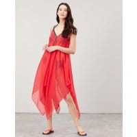 Womens Nadine Lightweight Cover Up - POPPY